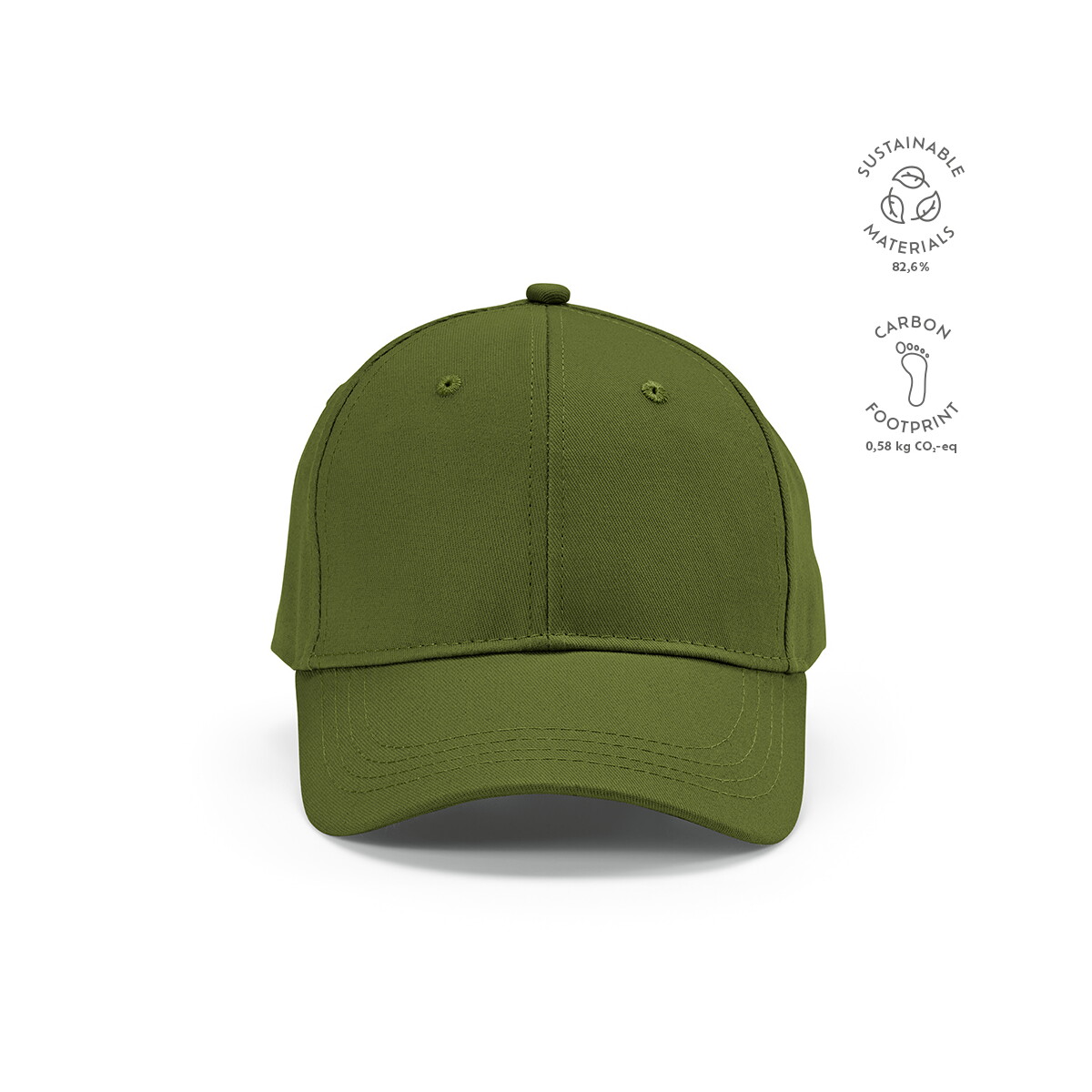 Czapki z logo – czapka darrell recycled cotton 280 gsm – ciemnozielona ACA001_149-kpi Czapka Darrell Recycled Cotton 280 gsm - Ciemnozielona ACA001_149-kpi