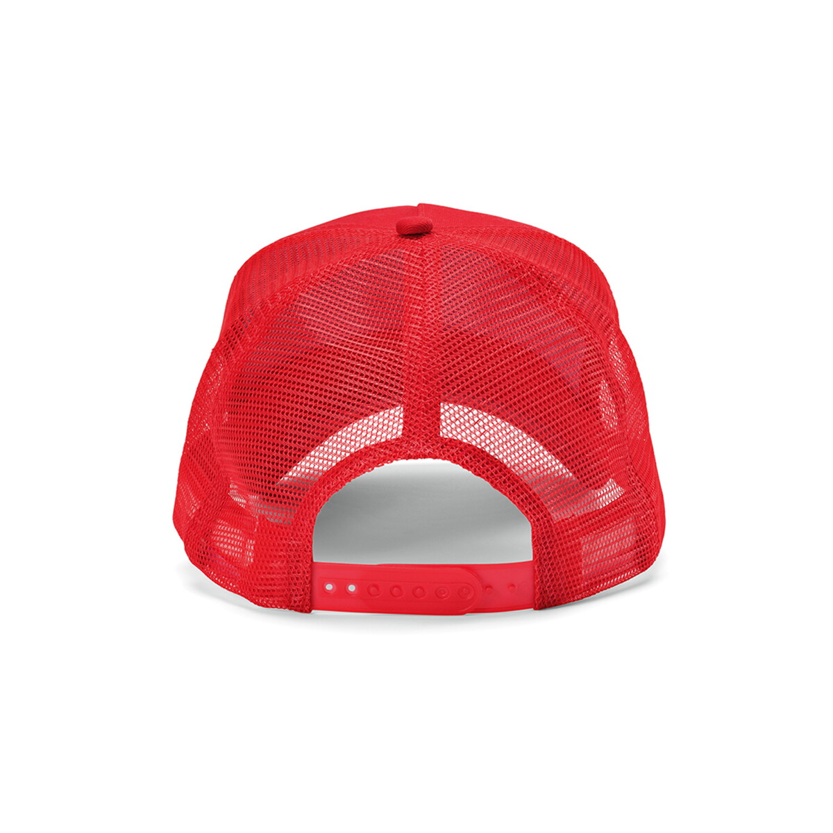 Czapki z logo – czapka zappa cap rpet 220 gsm – czerwona ACA004_105-back Czapka Zappa Cap rPET 220 gsm - Czerwona ACA004_105-back