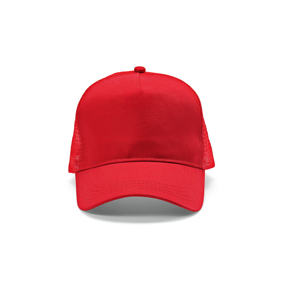 Czapki z logo – czapka zappa cap rpet 220 gsm – czerwona ACA004_105-front Czapka Zappa Cap rPET 220 gsm - Czerwona ACA004_105-front
