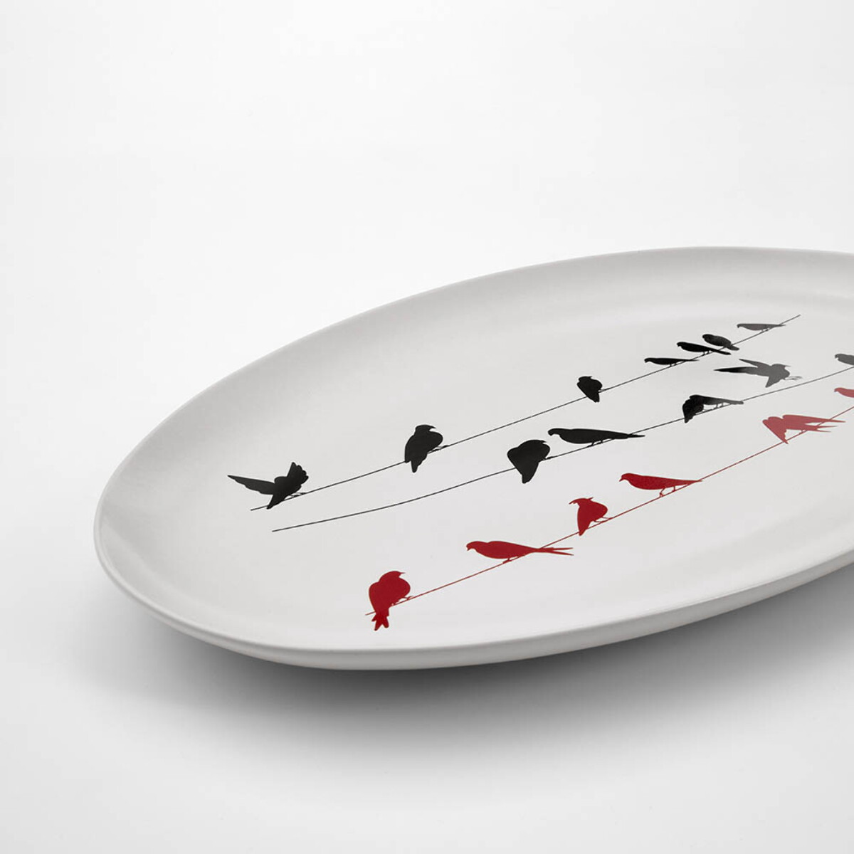 Gadżety do serwowania z logo – miro ceramic platter. matt finish. made in portugal – white APL003_106-detail Miro ceramic platter. Matt finish. Made in Portugal - White APL003_106-detail
