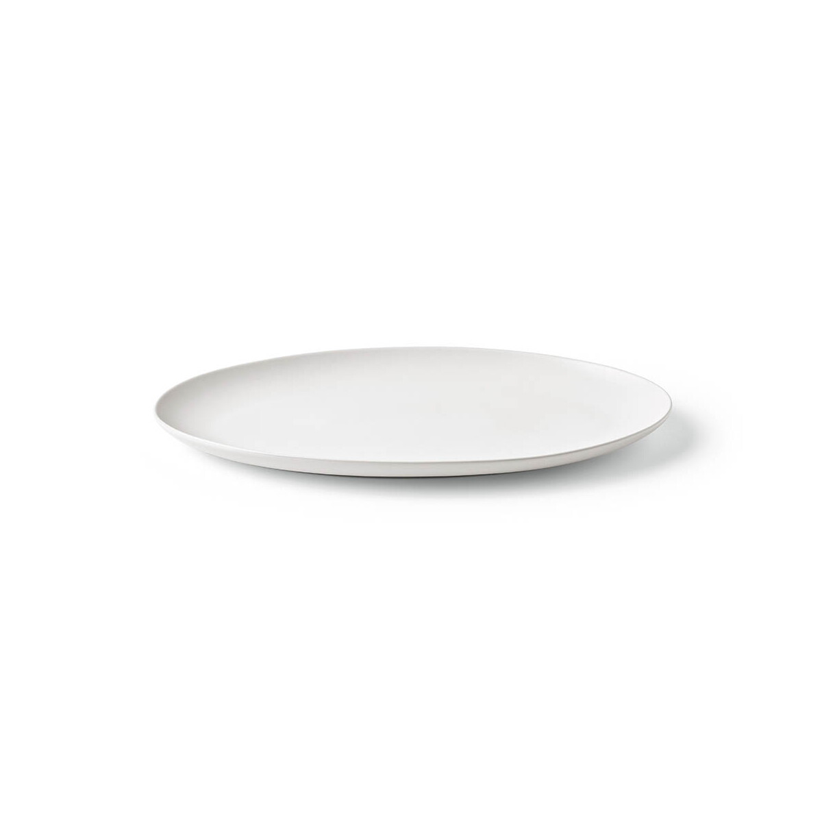 Miro ceramic platter. Matt finish. Made in Portugal - White APL003_106