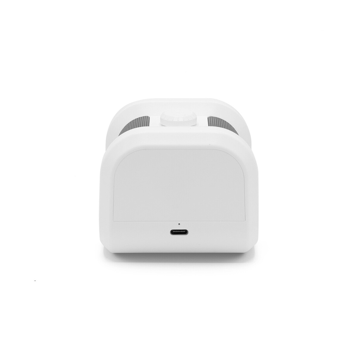 Głośniki z logo – glosnik boomz z recyklingu abs 800 mah – biały ASP004_106-front_ Glosnik Boomz z recyklingu ABS 800 mAh - Biały ASP004_106-front_