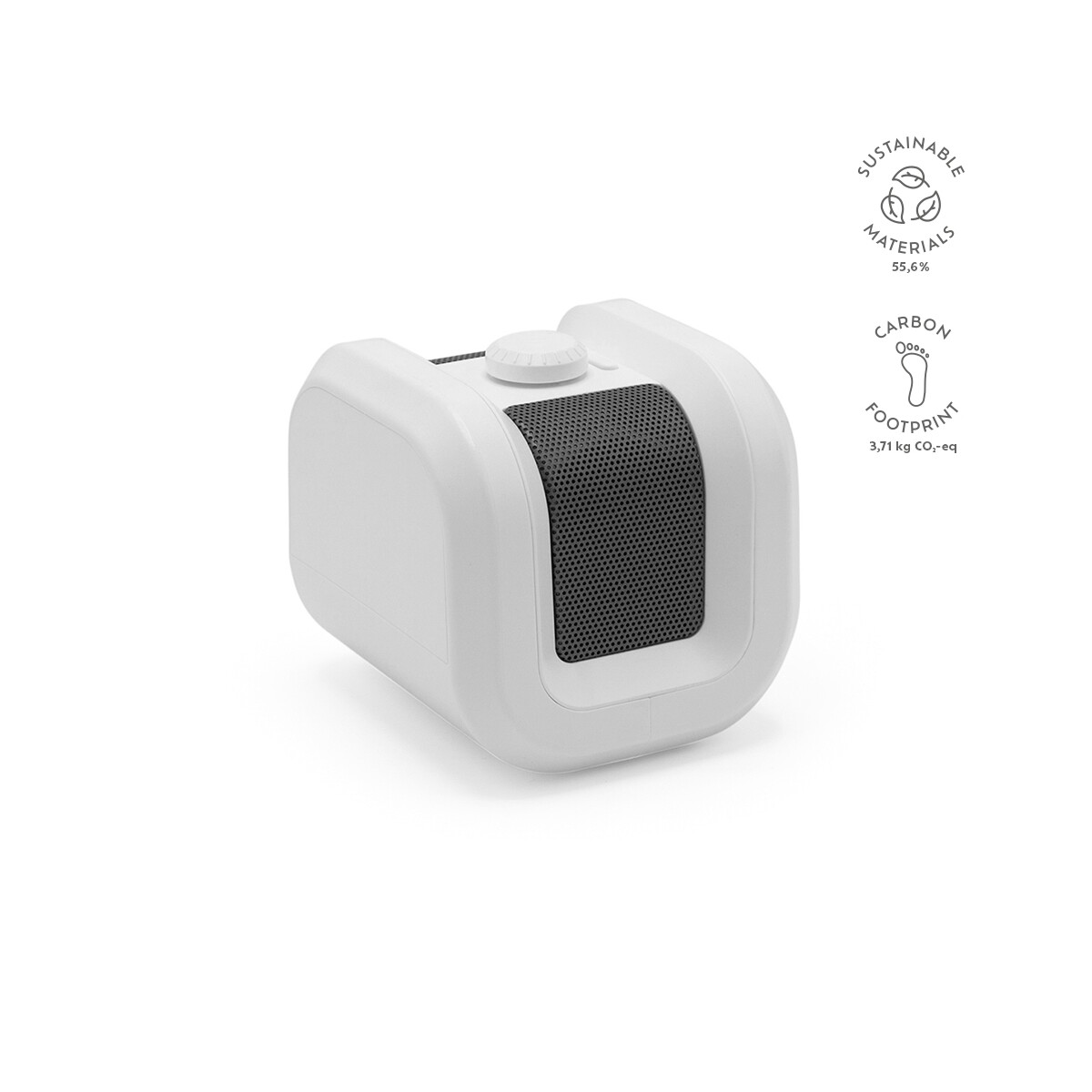 Głośniki z logo – glosnik boomz z recyklingu abs 800 mah – biały ASP004_106-kpi Glosnik Boomz z recyklingu ABS 800 mAh - Biały ASP004_106-kpi