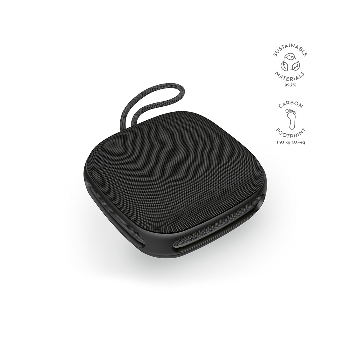 Głośniki z logo – glosnik da vinci z recyklingu abs 2 600 mah – czarny ASP009_103-kpi Glosnik Da Vinci z recyklingu ABS 2 600 mAh - czarny ASP009_103-kpi