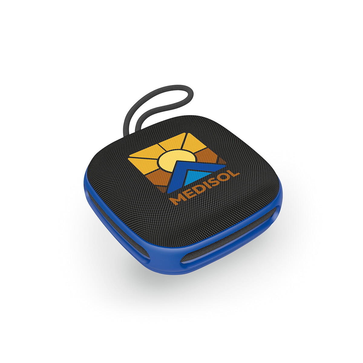 Głośniki z logo – głośnik da vinci z recyklingu abs 2 600 mah – niebieski ASP009_104-logo Głośnik Da Vinci z recyklingu ABS 2 600 mAh - Niebieski ASP009_104-logo