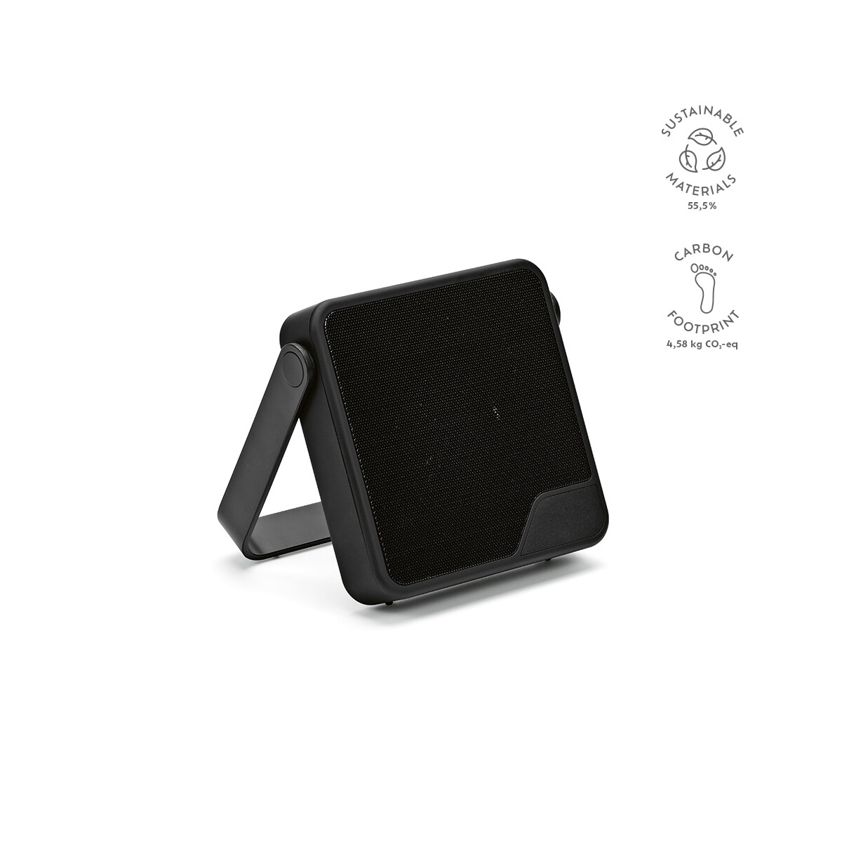 Głośniki z logo – głośnik dipster z recyklingu abs 1800 mah – czarny ASP003_103-kpi Głośnik Dipster z recyklingu ABS 1800 mAh - czarny ASP003_103-kpi