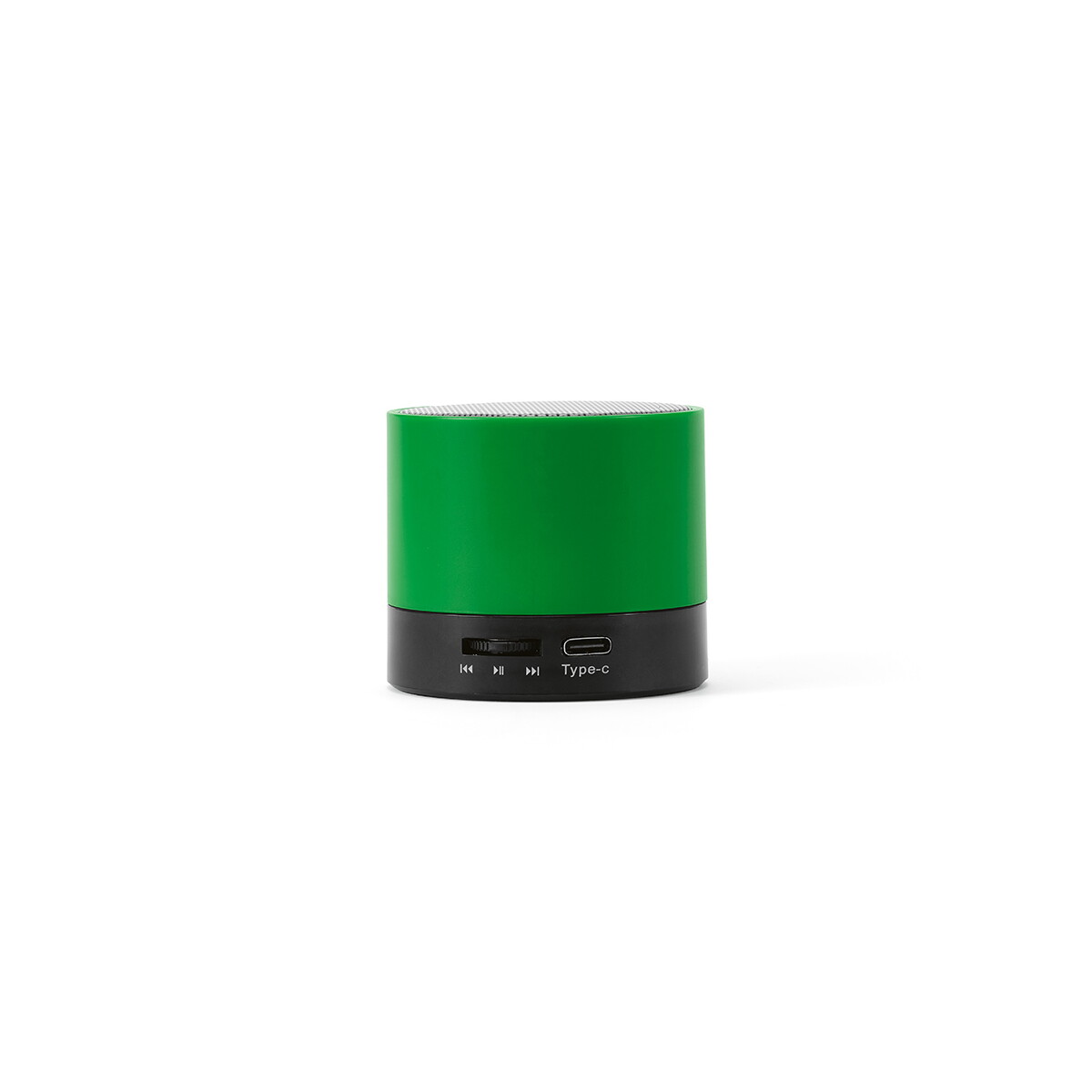 Głośniki z logo – głośnik gauss z recyklingu abs 300 mah – zielony ASP013_109-back Głośnik Gauss z recyklingu ABS 300 mAh - Zielony ASP013_109-back