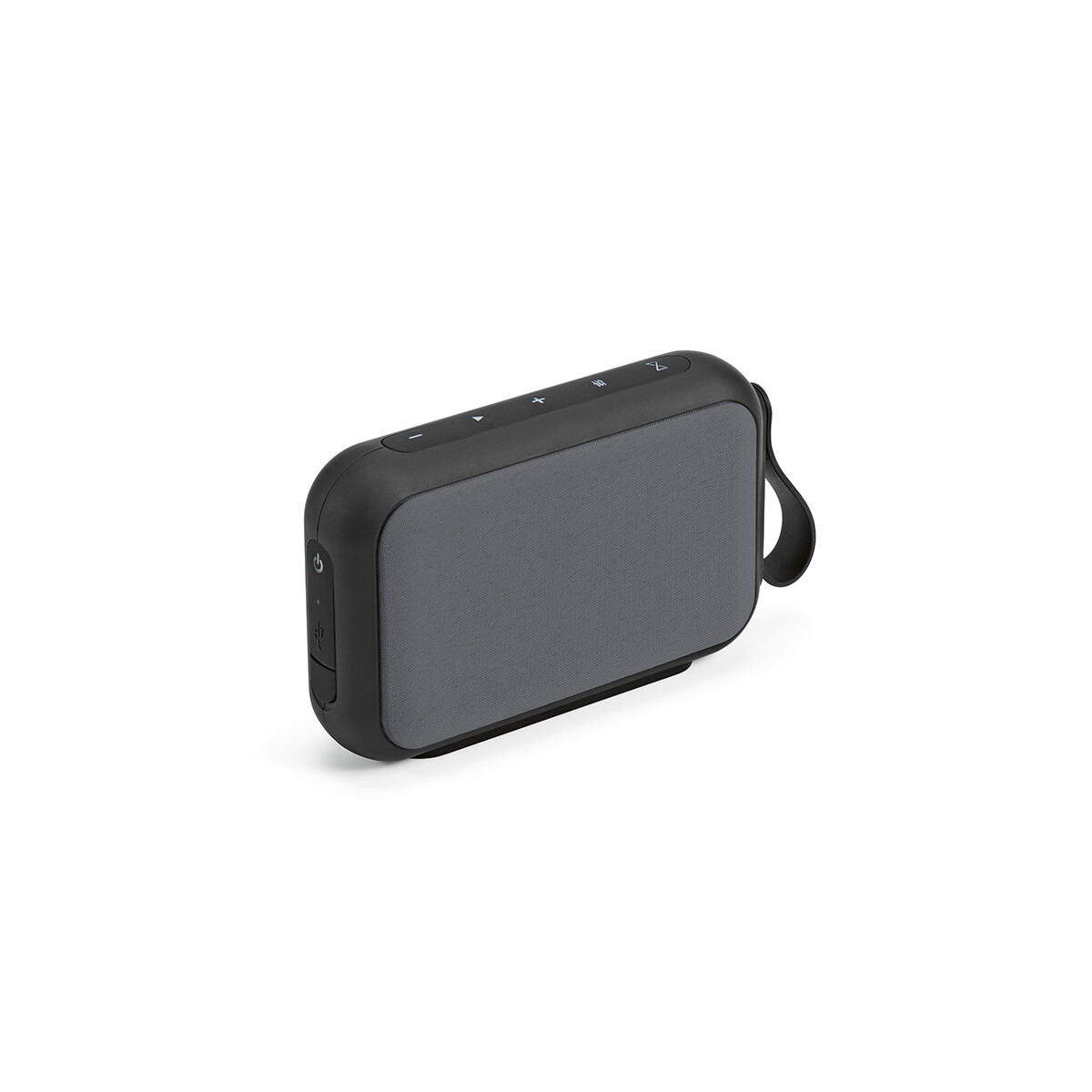Głośniki z logo – głośnik hawking z recyklingu abs 4 000 mah – czarny ASP016_103-A Głośnik Hawking z recyklingu ABS 4 000 mAh - czarny ASP016_103-A