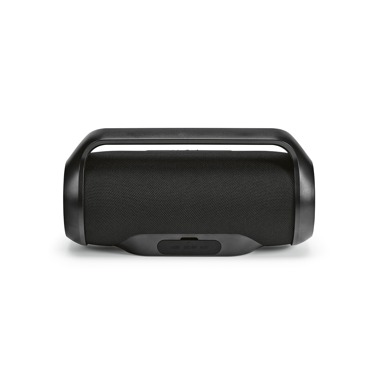 Głośniki z logo – głośnik newton z recyklingu abs 6 000 mah – czarny ASP006_103-back Głośnik Newton z recyklingu ABS 6 000 mAh - czarny ASP006_103-back