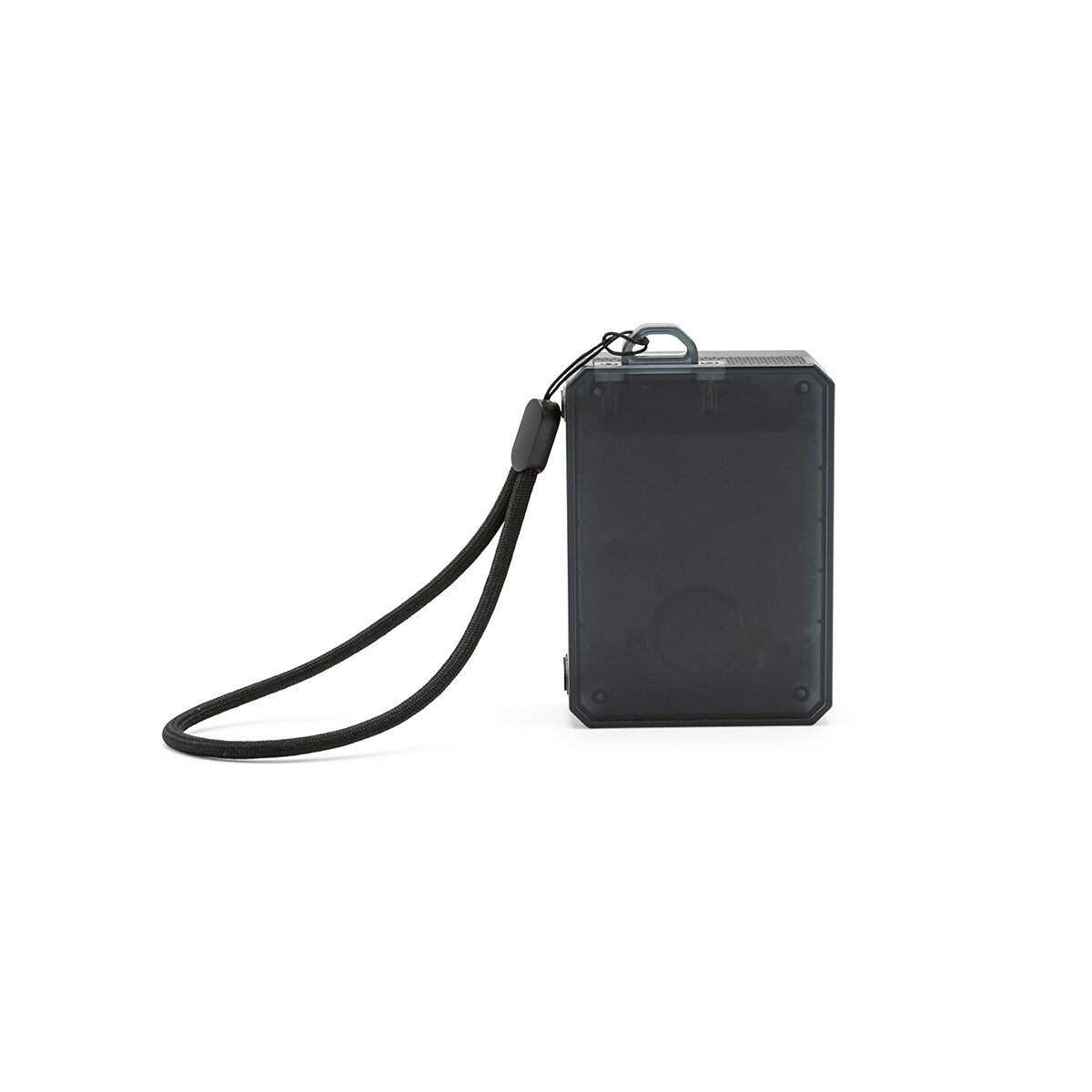 Głośniki z logo – głośnik soundo z recyklingu abs 800 mah – czarny ASP002_103-back Głośnik Soundo z recyklingu ABS 800 mAh - czarny ASP002_103-back