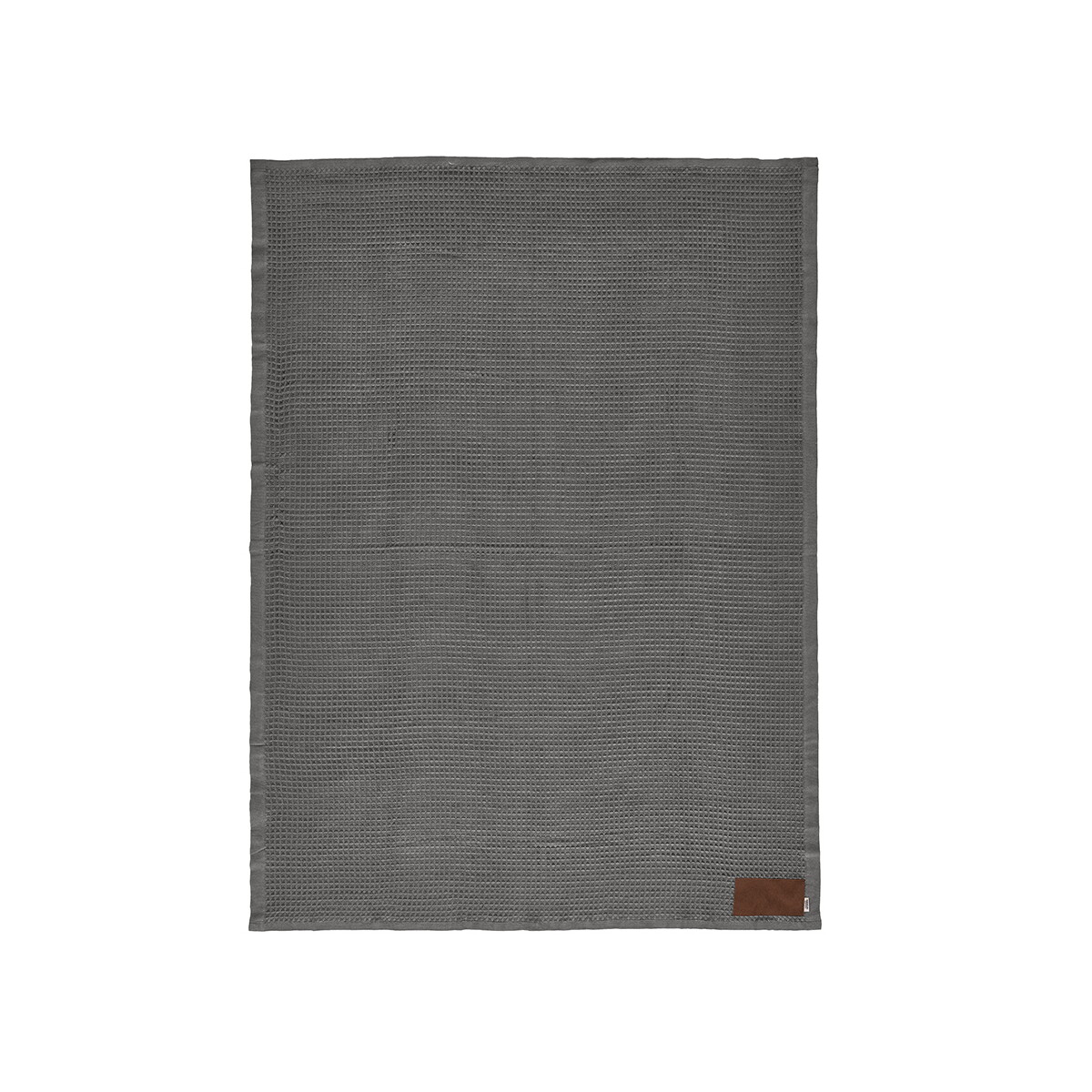 Koce z logo – koc giotto bawełna z recyklingu 200 gsm – ciemnoszary ABL002_133-A Koc Giotto Bawełna z recyklingu 200 gsm - Ciemnoszary ABL002_133-A