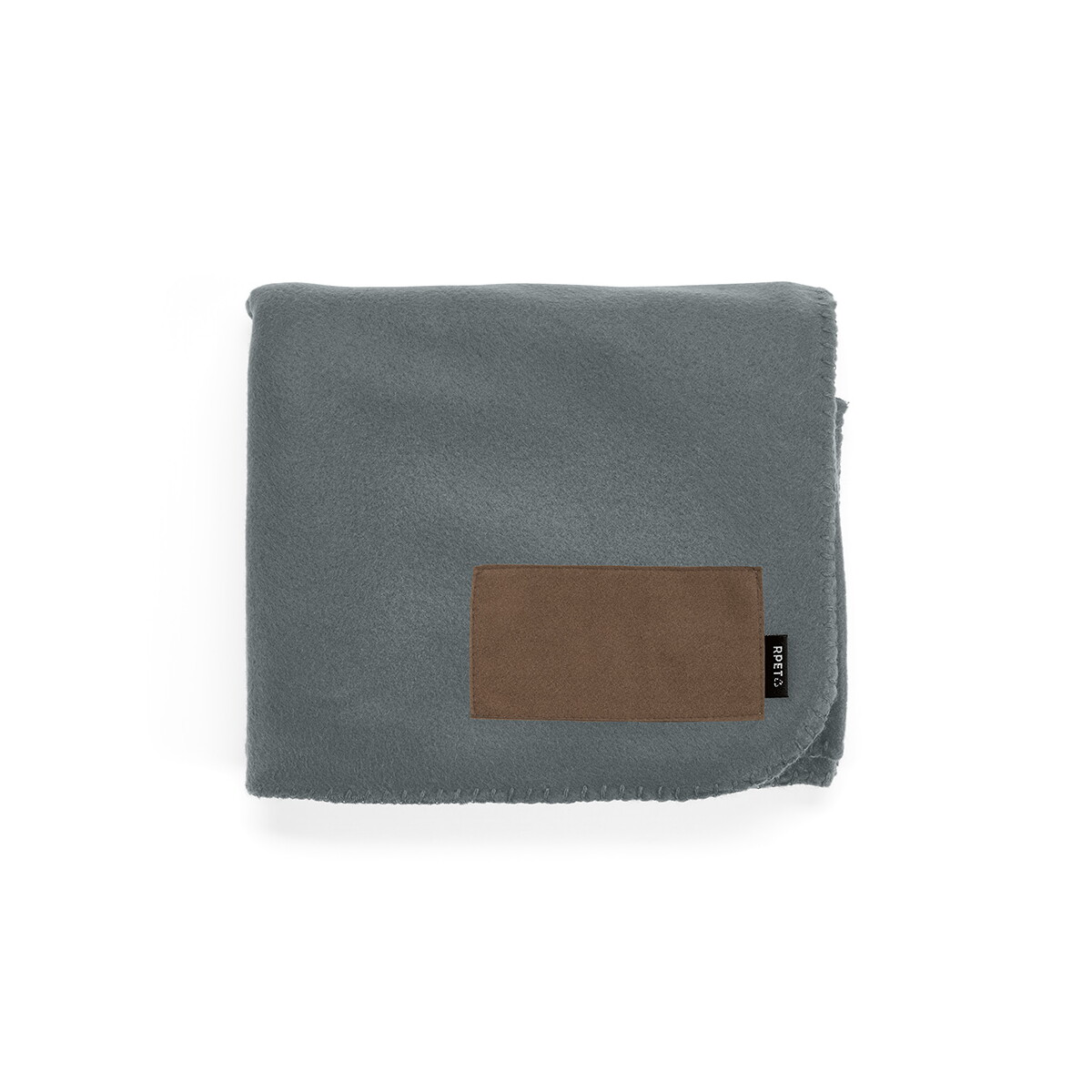 Koce z logo – koc pollock rpet 180 gsm – ciemnoszary ABL006_133-top Koc Pollock rPET 180 gsm - Ciemnoszary ABL006_133-top