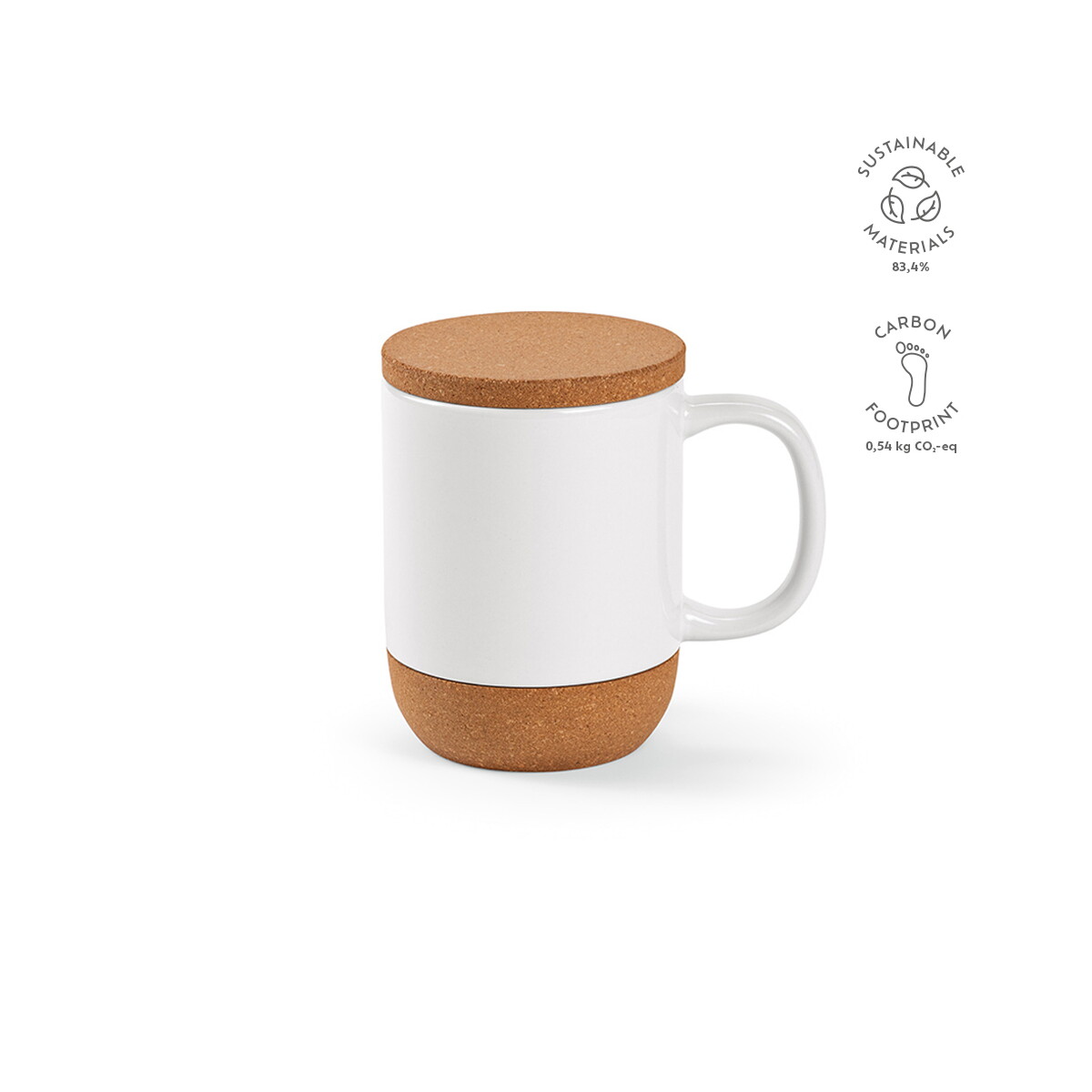 Kubki z logo – ebro kubek ceramiczny 410 ml – biały AMG002_106-kpi Ebro Kubek ceramiczny 410 ml - Biały AMG002_106-kpi