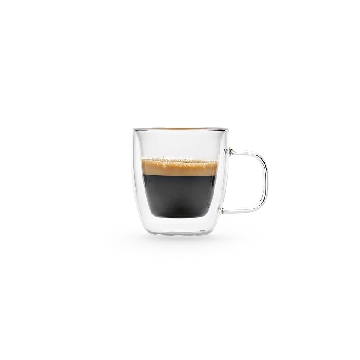 Kubki z logo – elbe 75 kubek ze szkła borokrzemowego 65 ml – transparentny AMG014_110-B Elbe 75 Kubek ze szkła borokrzemowego 65 ml - transparentny AMG014_110-B