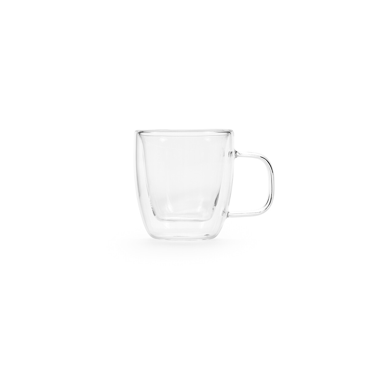 Kubki z logo – elbe 75 kubek ze szkła borokrzemowego 65 ml – transparentny AMG014_110-front Elbe 75 Kubek ze szkła borokrzemowego 65 ml - transparentny AMG014_110-front