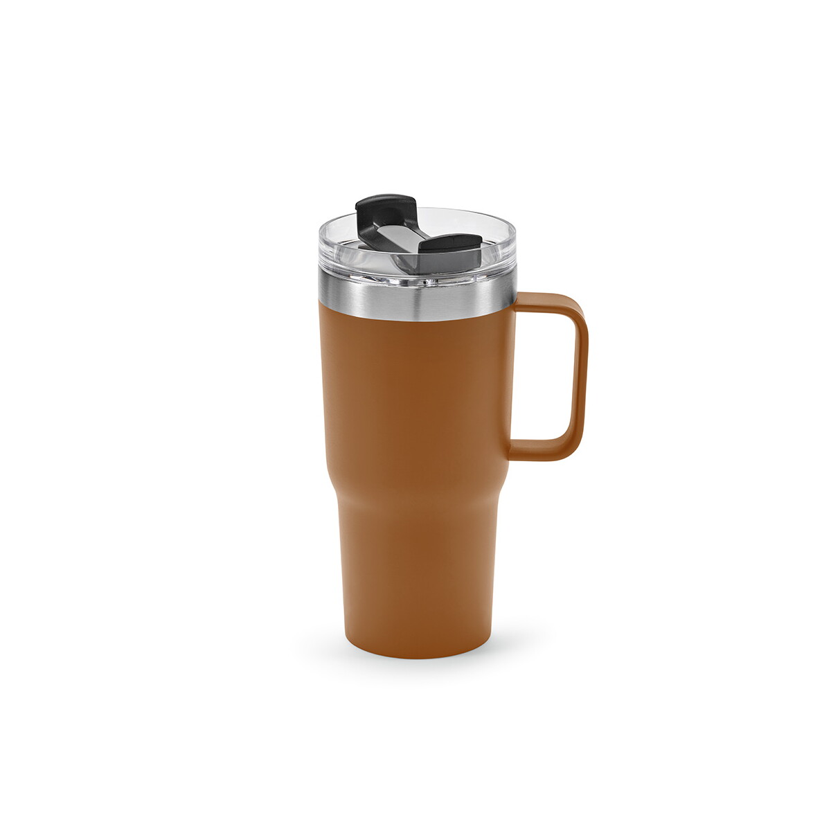 Kubek Neman z recyklingowanej stali nierdzewnej 580 ml - Camelowy AMG019_191