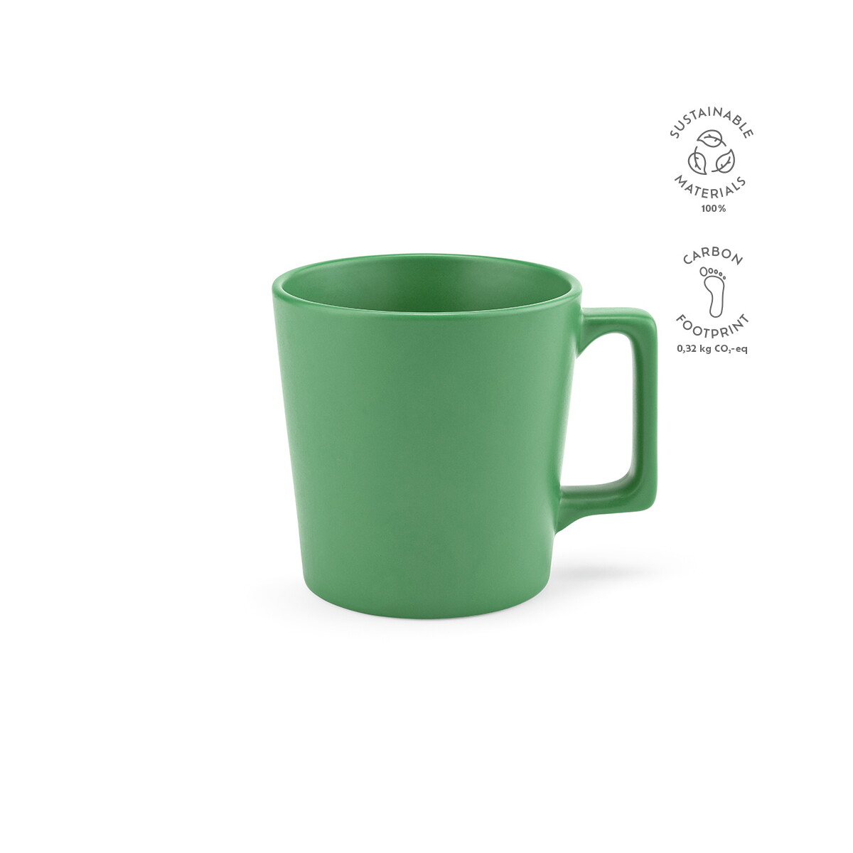 Kubki z logo – thames 350 kubek ceramiczny 360 ml – zielony AMG003_109-kpi Thames 350 Kubek ceramiczny 360 ml - Zielony AMG003_109-kpi