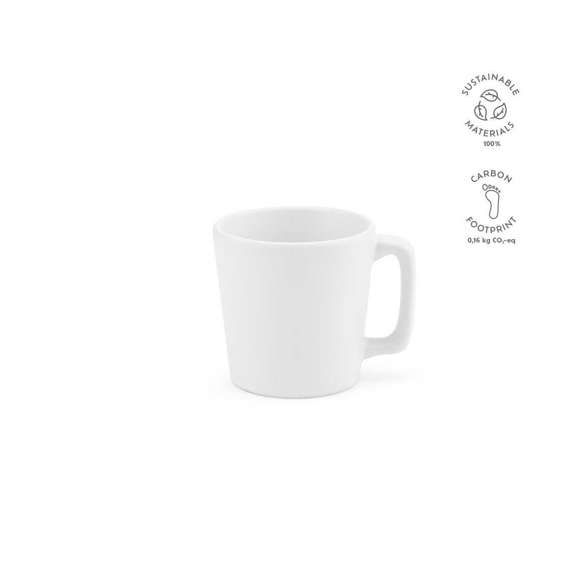 Kubki z logo – thames 75 kubek ceramiczny 75 ml – biały AMG005_106-kpi Thames 75 Kubek ceramiczny 75 ml - Biały AMG005_106-kpi