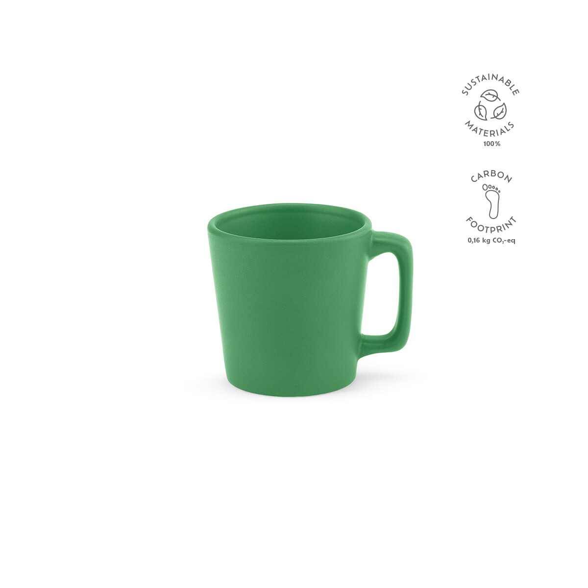 Kubki z logo – thames 75 kubek ceramiczny 75 ml – zielony AMG005_109-kpi Thames 75 Kubek ceramiczny 75 ml - Zielony AMG005_109-kpi