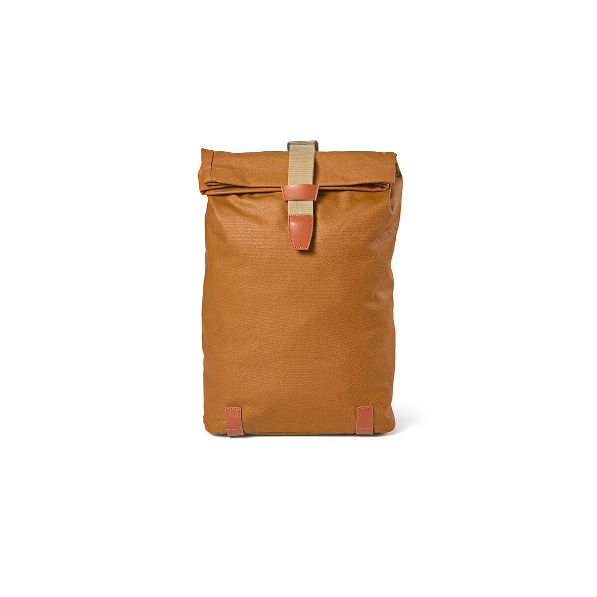 Plecaki z logo – berlin backpack 23l z recyklingowanej bawełny 340 gsm – camelowy ABK006_191-front Berlin Backpack 23L z recyklingowanej bawełny 340 gsm - Camelowy ABK006_191-front