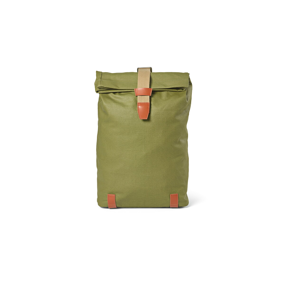 Plecaki z logo – berlin backpack 23l z recyklingowanej bawelny 340 gsm – ciemnozielony ABK006_149-front Berlin Backpack 23L z recyklingowanej bawelny 340 gsm - Ciemnozielony ABK006_149-front