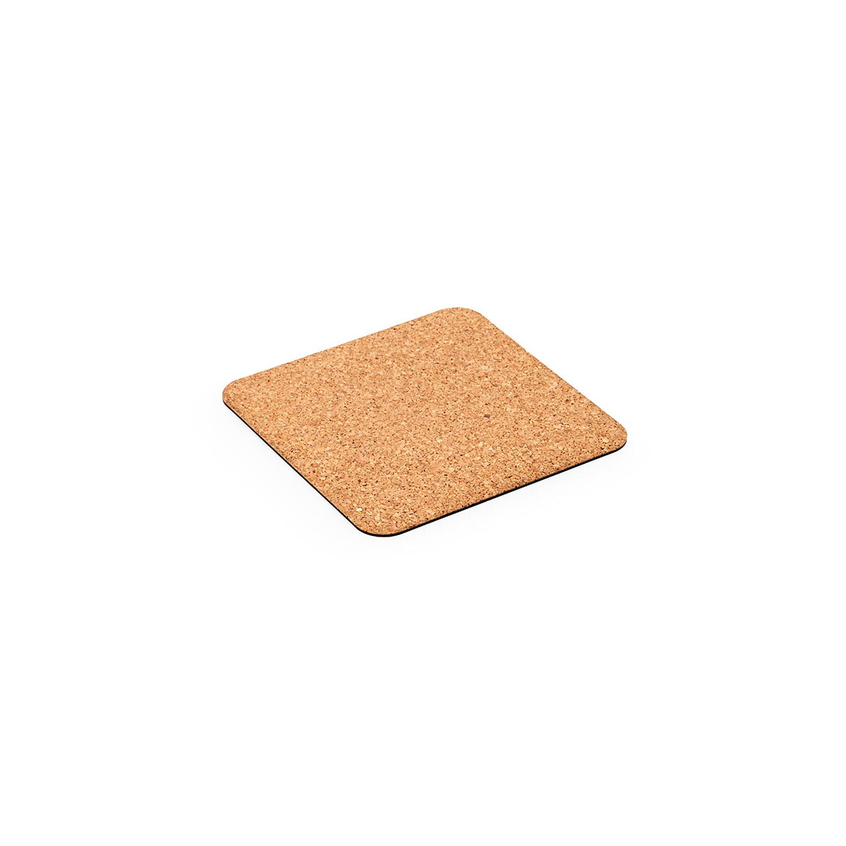 Saramago square cork mouse pad. Made in Portugal - Naturalny ACS001_160