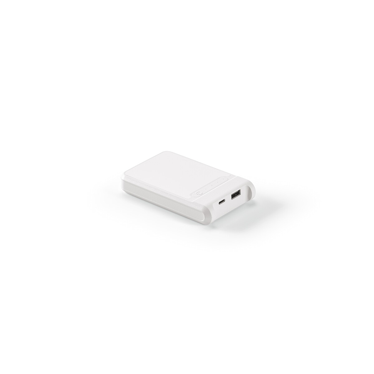 Powerbanki z logo – bateria ampx powerbank rabs 6 000 mah – biała APW002_106-A Bateria Ampx Powerbank rABS 6 000 mAh - Biała APW002_106-A