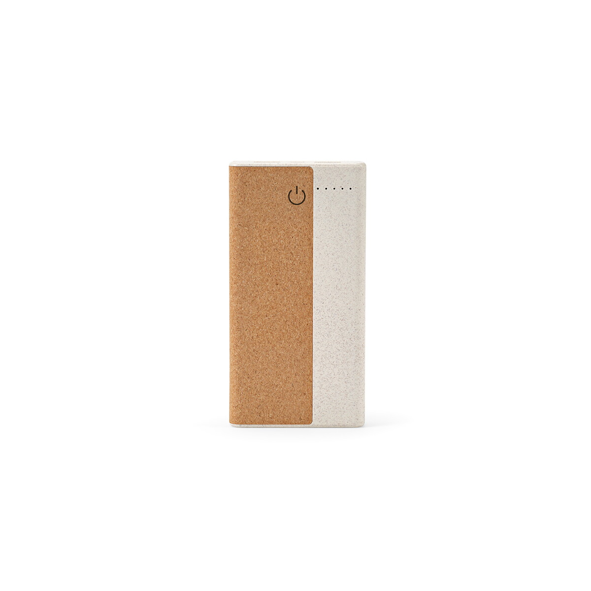 Powerbanki z logo – bateria archimedes powerbank korek 10 000 mah – naturalna APW003_160-front Bateria Archimedes Powerbank Korek 10 000 mAh - Naturalna APW003_160-front