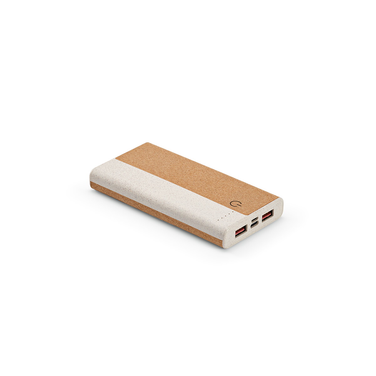 Powerbanki z logo – bateria archimedes powerbank korek 10 000 mah – naturalna APW003_160 Bateria Archimedes Powerbank Korek 10 000 mAh - Naturalna APW003_160