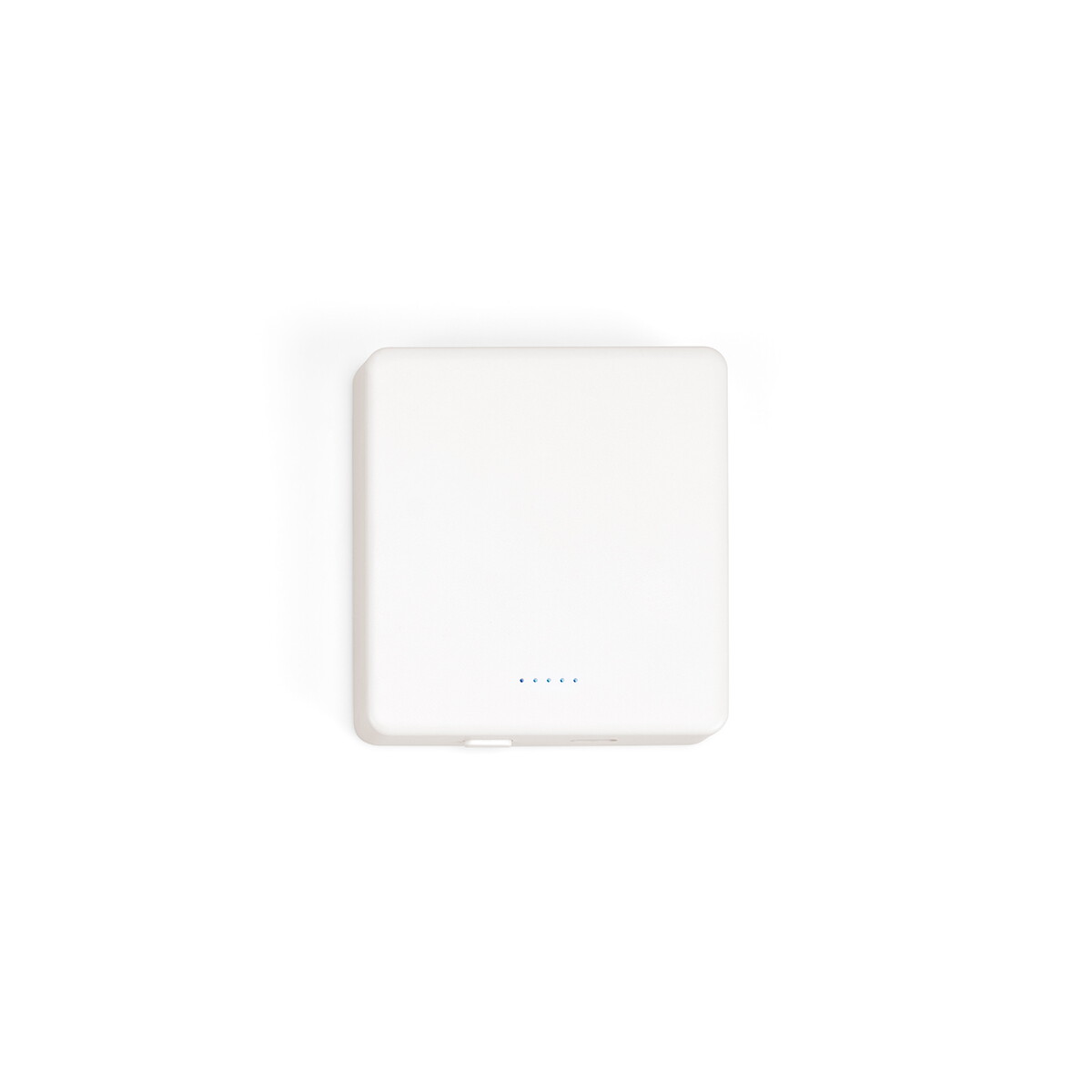 Powerbanki z logo – mendel powerbank battery rabs 5 000 mah – biały APW005_106-front Mendel Powerbank Battery rABS 5 000 mAh - Biały APW005_106-front