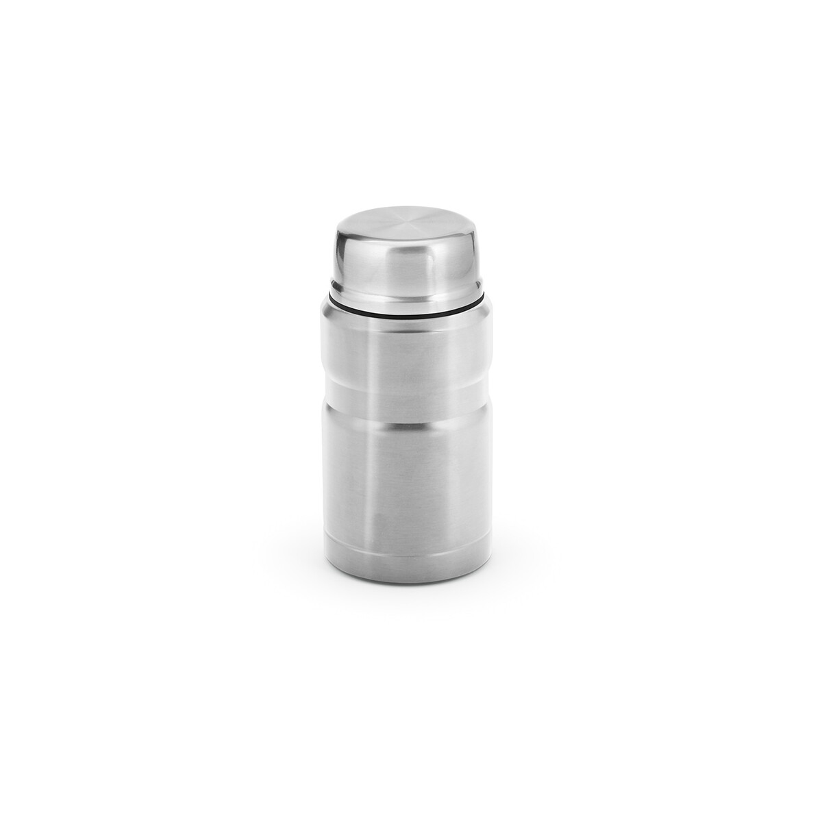 Termosy z logo – flakon na zywnosc dali 800 ze stali nierdzewnej z recyklingu 810 ml – srebrny AFF001_107-back Flakon na zywnosc Dali 800 ze stali nierdzewnej z recyklingu 810 ml - Srebrny AFF001_107-back
