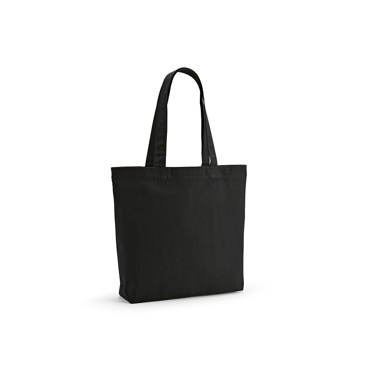 Torba na zakupy Blanc bawełna z recyklingu 220 gsm - Czarna ASB006_103