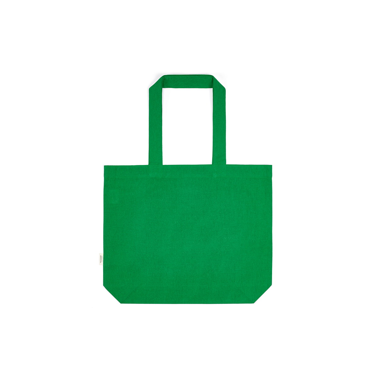 Torby na zakupy z logo – kilimandzaro torba na zakupy z recyklingowanej bawelny 180 gsm – zielona ASB004_109-back Kilimandzaro Torba na zakupy z recyklingowanej bawelny 180 gsm - Zielona ASB004_109-back