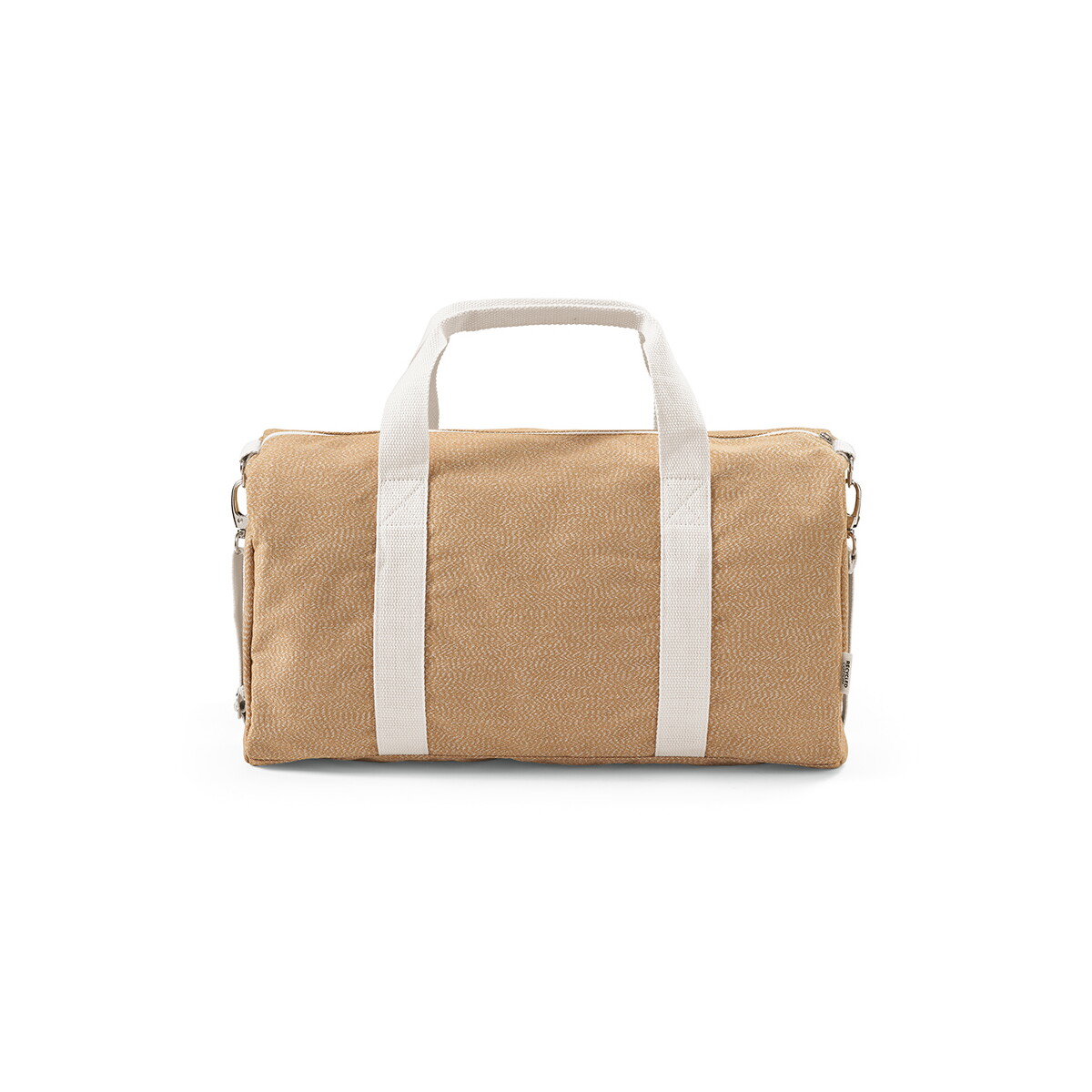 Torby sportowe z logo – seul torba sportowa z recyklingowanej bawelny 30l – szampańska AGB004_167-front Seul Torba sportowa z recyklingowanej bawelny 30L - Szampańska AGB004_167-front