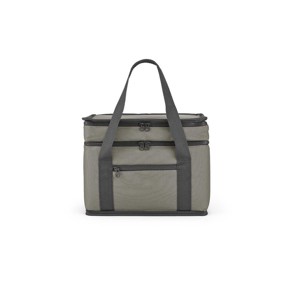 Torby termiczne z logo – lodówka florence l 10l rpet – szara ACL007_113-front Lodówka Florence L 10L rPET - Szara ACL007_113-front
