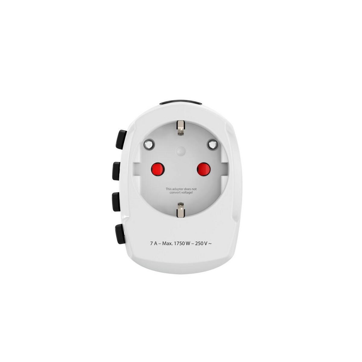 Adaptery podróżne z logo – adapter podróżny skross for hama pro – biały VH050-02_AAB01 Adapter podróżny Skross for Hama Pro - biały VH050-02_AAB01
