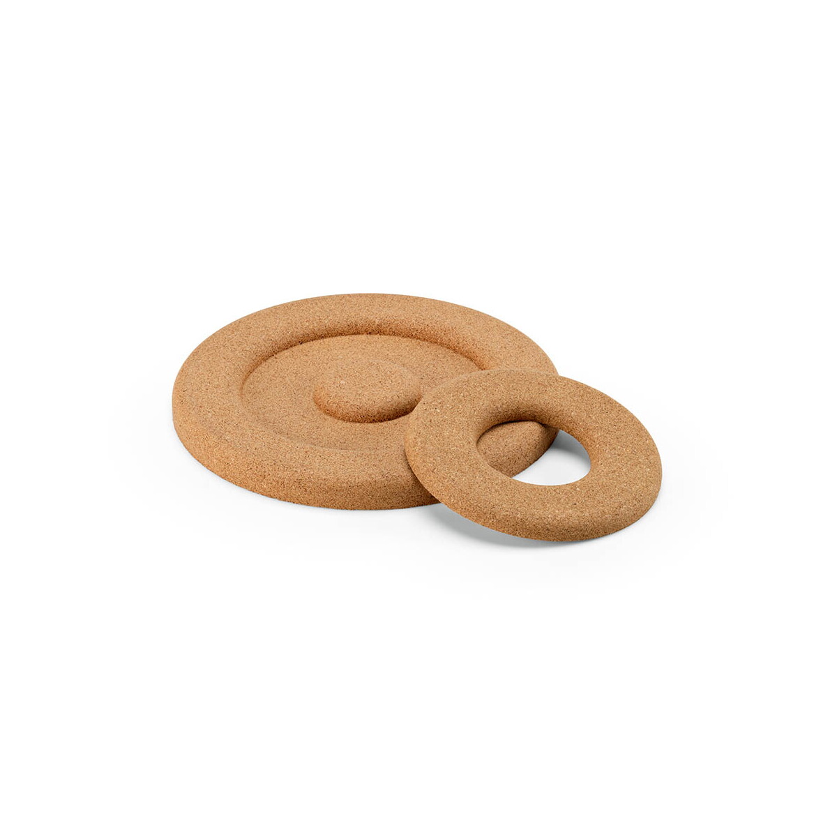 Akcesoria do kuchni z logo – mozart round cork double trivet. made in portugal – naturalne ATR005_160-A Mozart round cork double trivet. Made in Portugal - Naturalne ATR005_160-A