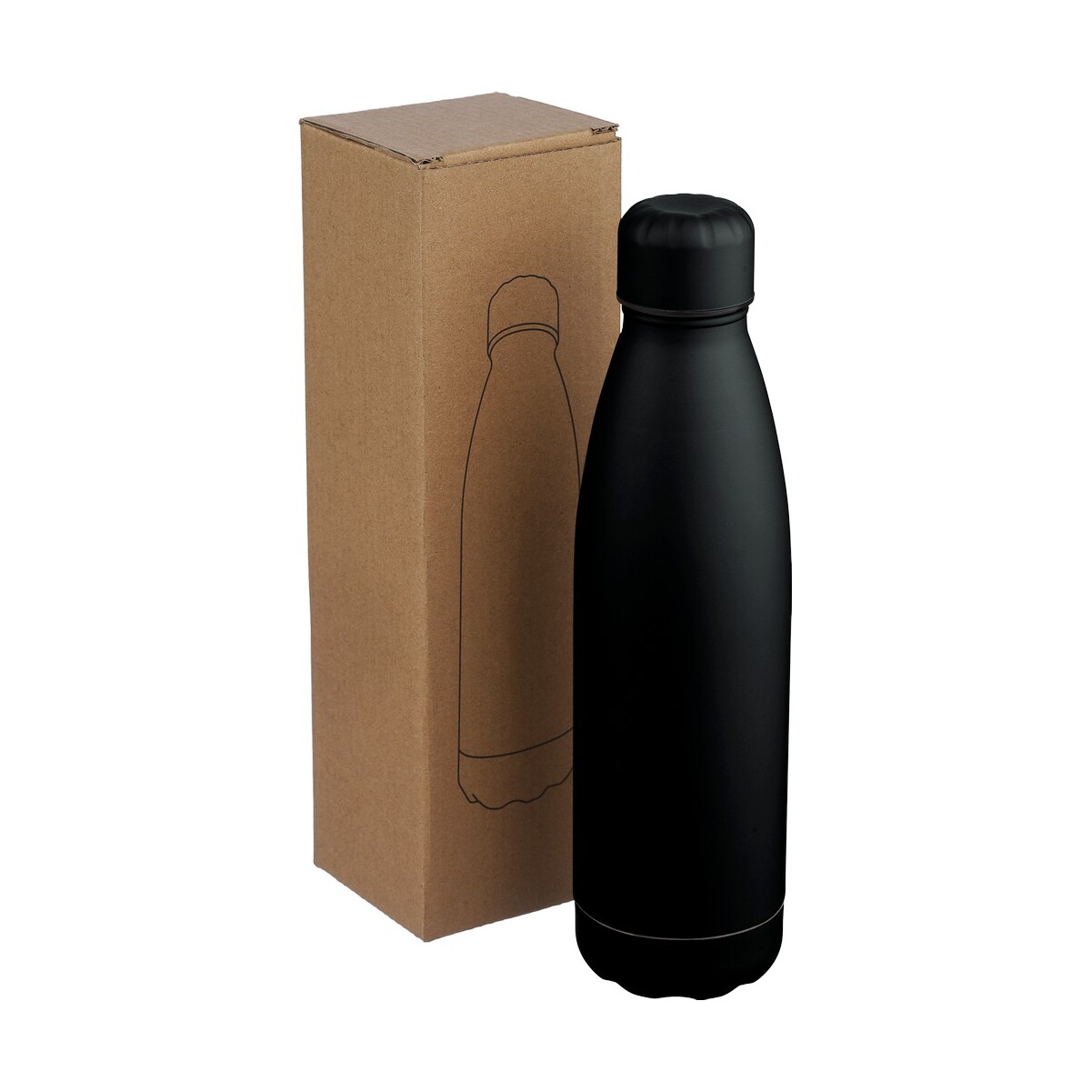 Bidony z logo – butelka sportowa 700 ml – czarna VB279-03_AAA03 Butelka sportowa 700 ml - czarna VB279-03_AAA03