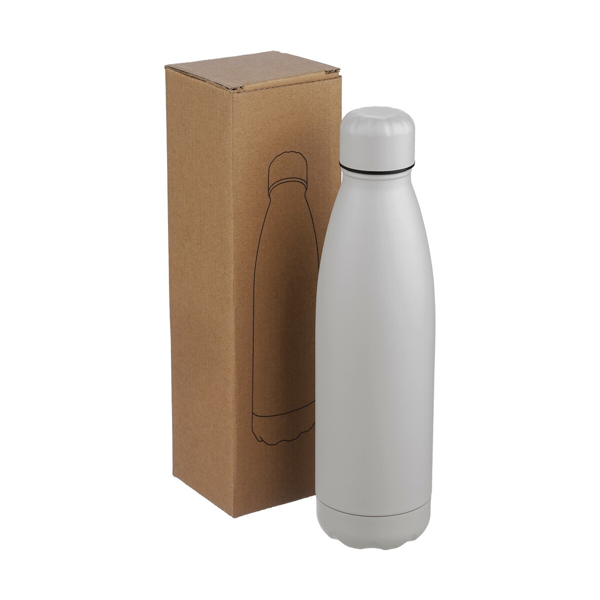 Bidony z logo – butelka sportowa 700 ml – szara VB279-19_AAA03 Butelka sportowa 700 ml - szara VB279-19_AAA03