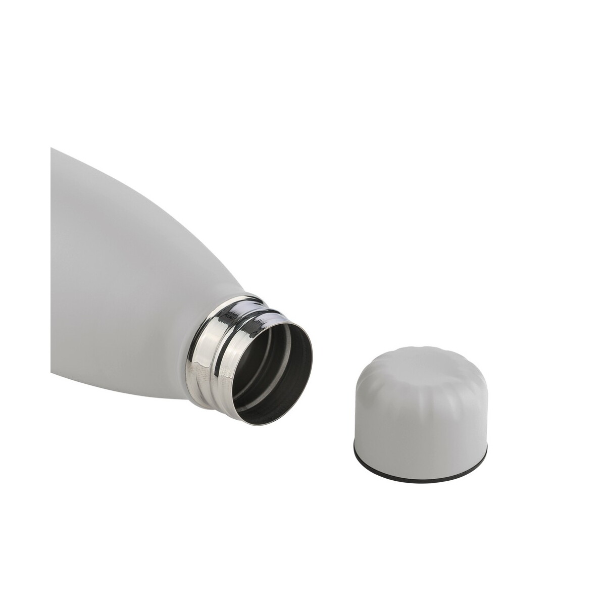 Bidony z logo – butelka sportowa 700 ml – szara VB279-19_IDE02 Butelka sportowa 700 ml - szara VB279-19_IDE02