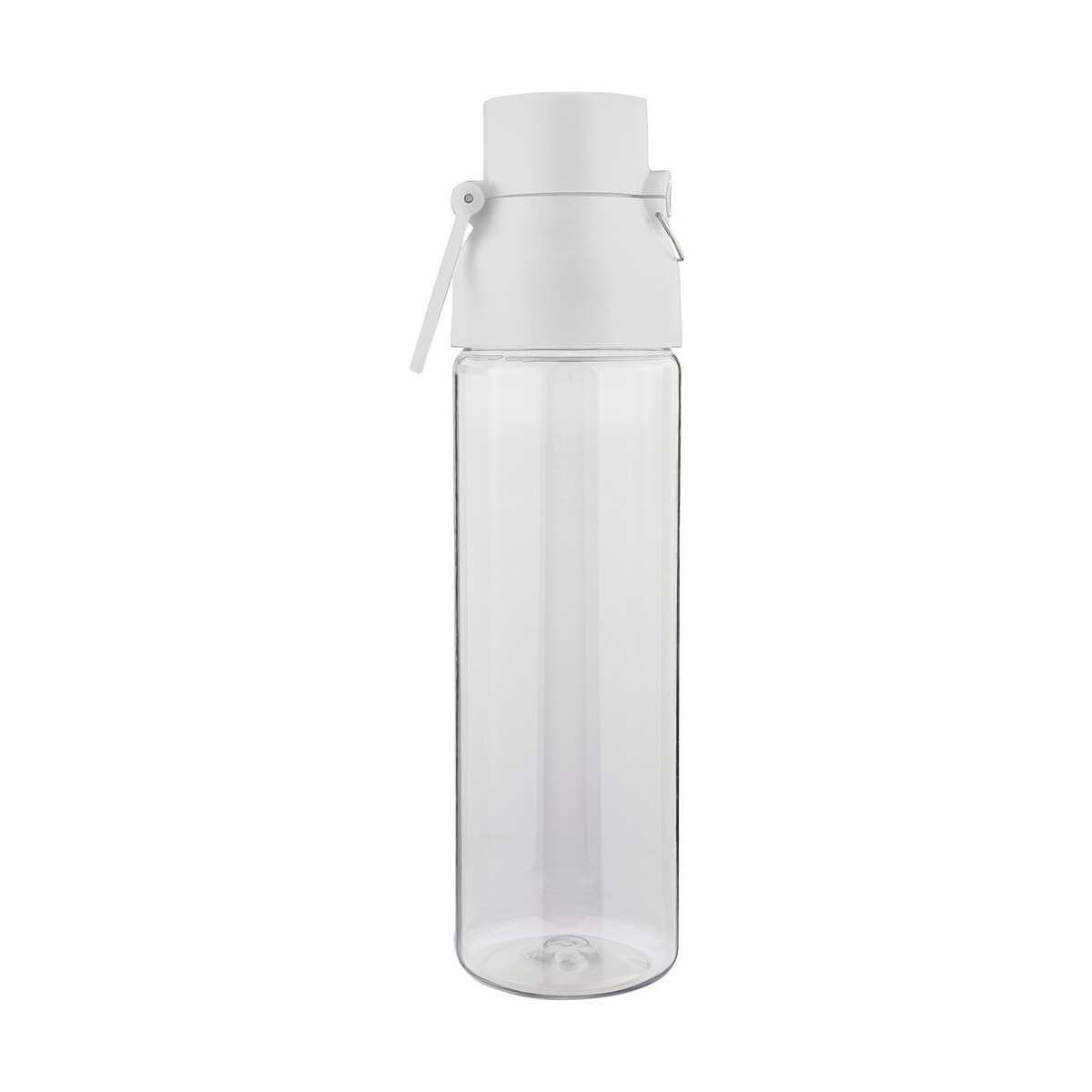 Bidony z logo – butelka sportowa 750 ml – biała VB295-02_ISL01 Butelka sportowa 750 ml - biała VB295-02_ISL01