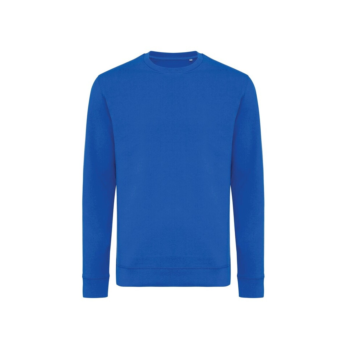Bluzy z logo – bluza z bawełny z recyklingu iqoniq zion – niebieska T9300.025__B_1 Bluza z bawełny z recyklingu Iqoniq Zion - niebieska T9300.025__B_1