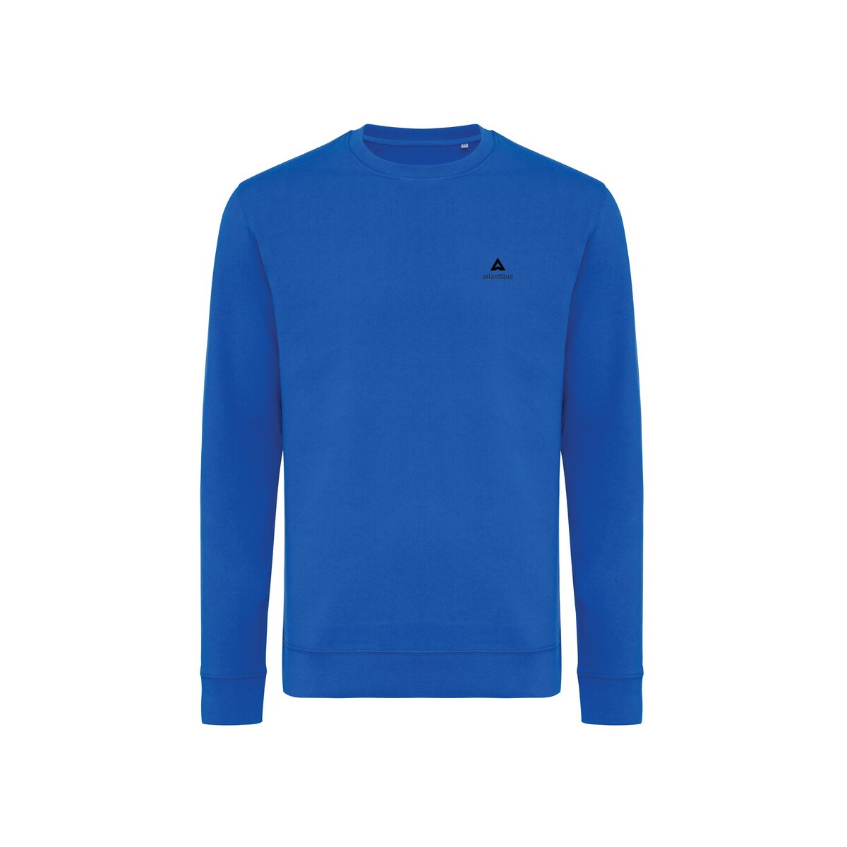 Bluzy z logo – bluza z bawełny z recyklingu iqoniq zion – niebieska T9300.025__D_100 Bluza z bawełny z recyklingu Iqoniq Zion - niebieska T9300.025__D_100