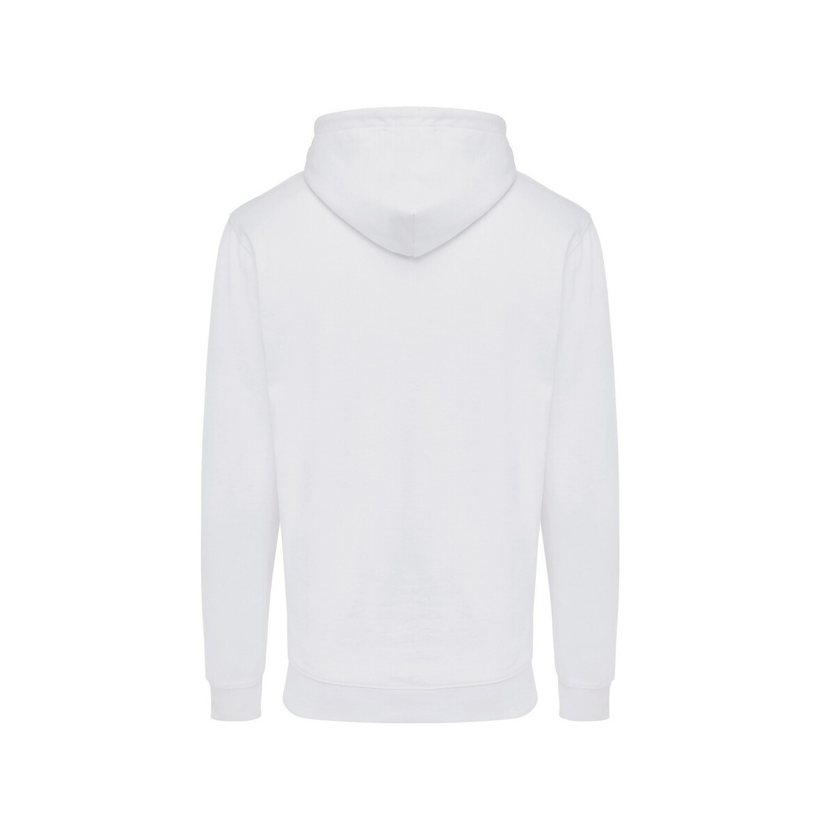 Bluzy z logo – bluza z kapturem z bawełny z recyklingu iqoniq jasper – biała T9400.004.M__B_2 Bluza z kapturem z bawełny z recyklingu Iqoniq Jasper - biała T9400.004.M__B_2