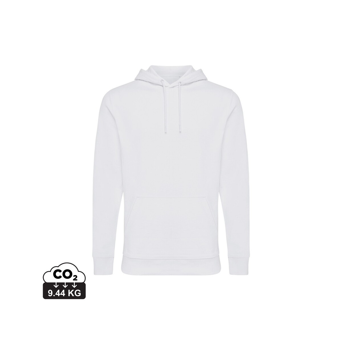 Bluzy z logo – bluza z kapturem z bawełny z recyklingu iqoniq jasper – biała T9400.004.XS__S_0 Bluza z kapturem z bawełny z recyklingu Iqoniq Jasper - biała T9400.004.XS__S_0