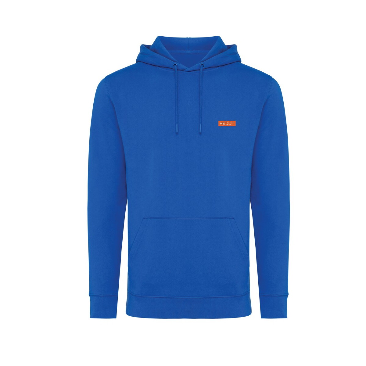 Bluzy z logo – bluza z kapturem z bawełny z recyklingu iqoniq jasper – niebieska T9400.025__D_100 Bluza z kapturem z bawełny z recyklingu Iqoniq Jasper - niebieska T9400.025__D_100