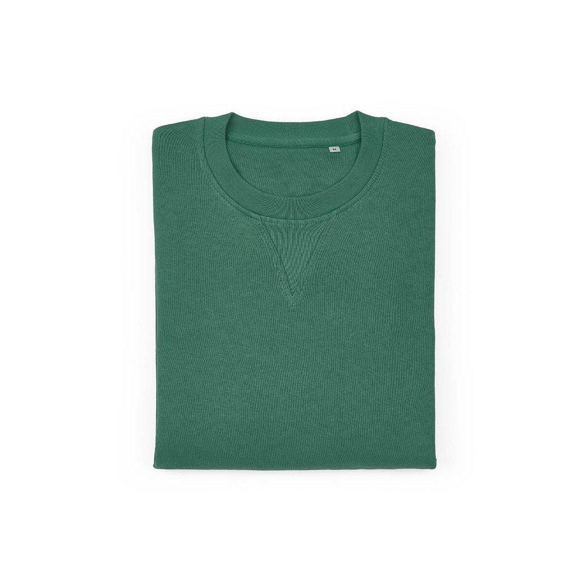 Bluzy z logo – capri french terry crew neck sweatshirt. 100% org. cotton. 300gsm – dark green ASW008_129-front-A Capri french terry crew neck sweatshirt. 100% org. cotton. 300gsm - Dark green ASW008_129-front-A