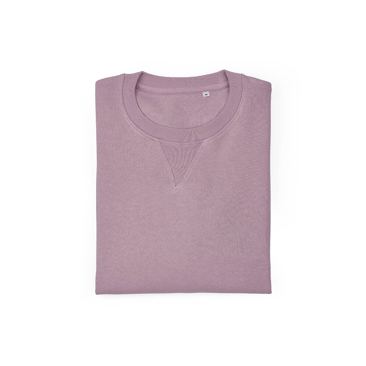 Bluzy z logo – capri french terry crew neck sweatshirt. 100% org. cotton. 300gsm – lilac ASW008_142-front-A Capri french terry crew neck sweatshirt. 100% org. cotton. 300gsm - Lilac ASW008_142-front-A
