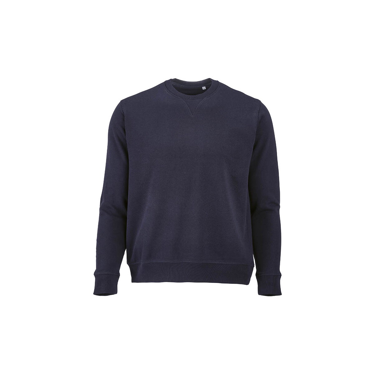Capri french terry crew neck sweatshirt. 100% org. cotton. 300gsm - Navy blue ASW008_134-front