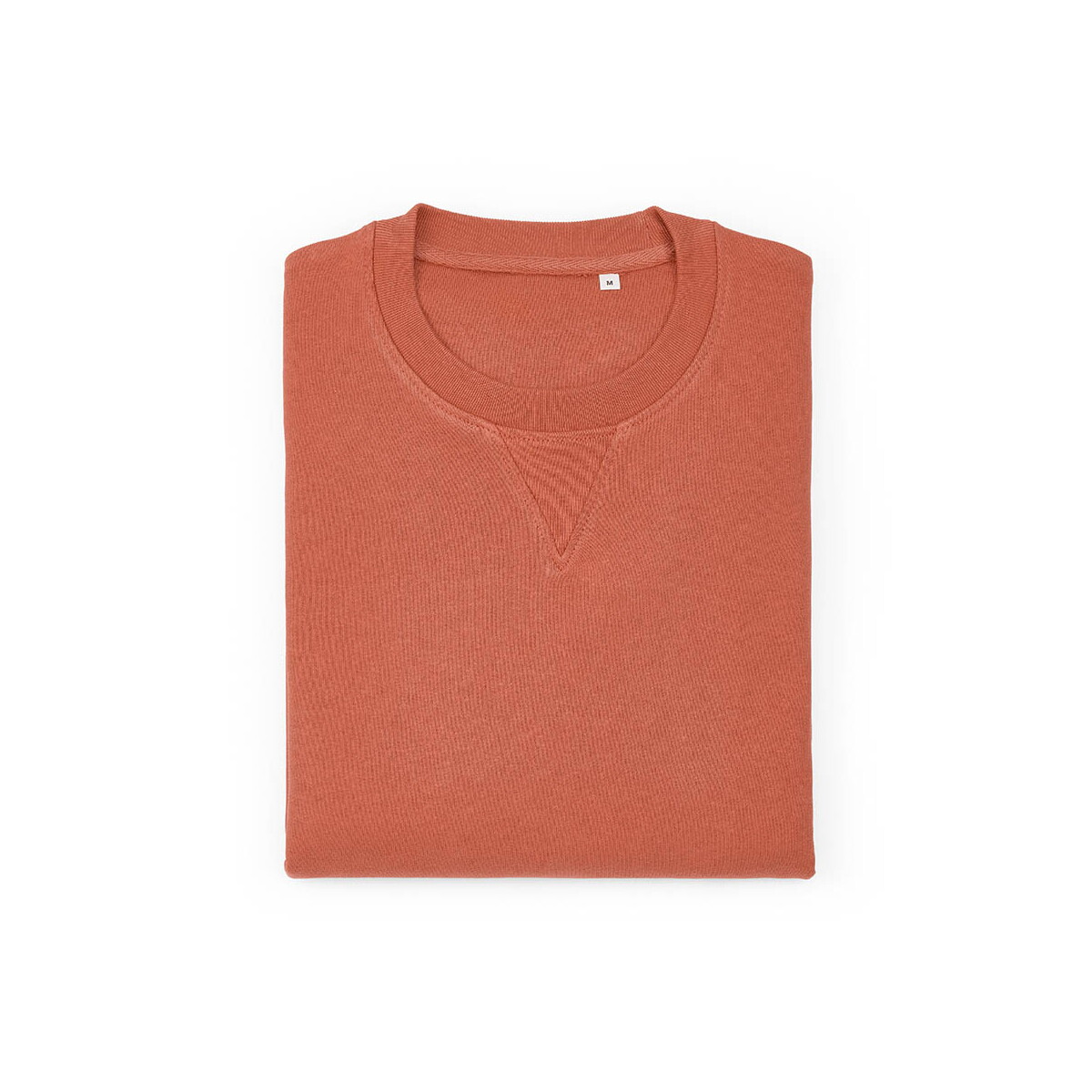 Bluzy z logo – capri french terry crew neck sweatshirt. 100% org. cotton. 300gsm – orange ASW008_128-front-A Capri french terry crew neck sweatshirt. 100% org. cotton. 300gsm - Orange ASW008_128-front-A